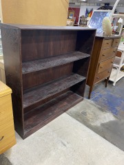 Very Nice Handmade Dark Wood Shelf