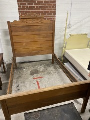 Antique Full Farmhouse Bed Frame