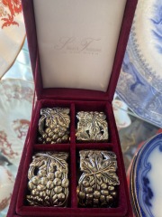 Godinger Silver Plated Napkins Rings