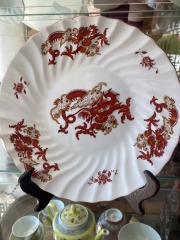 Vtg Staffordshire- Rangoon Serving Platter