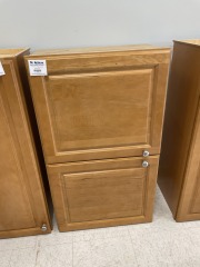 Oak Above Fridge Cabinet