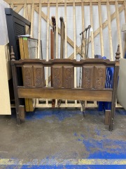 Enchanting Wood Full Headboard (AS IS)