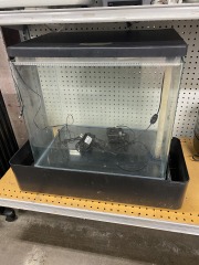 Topfin Waterfall Aquarium 10 Gal. Tank (Tested)