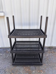 3-Tier Sturdy Shelf 35-1\/2\