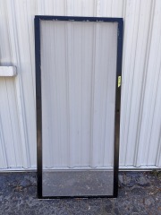 Black Sliding Screen Door 36\