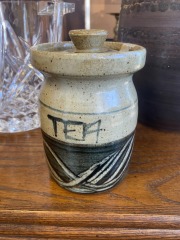 Pottery Tea Canister