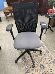 Black\/Grey Desk Chair