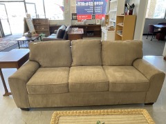 Tan 3 Seater Couch