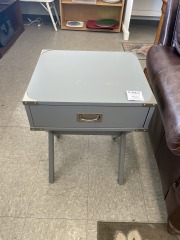 Grey Modern End Table