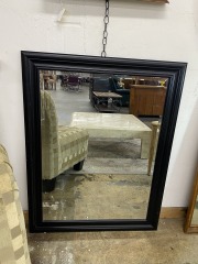 Classic Black Wall Mirror (43\