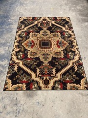 Black 7x5ft Rug