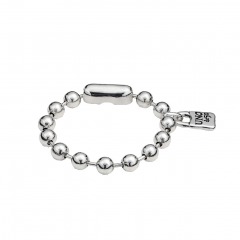 3275 R1 | UNOde50 Beaded Bracelet with Padlock Charm