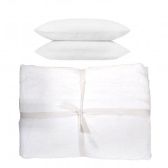 3264 C12 | PIGLET Linen Fitted Sheet & Pillowcases