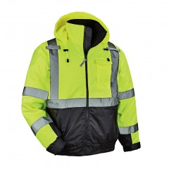 3289 C10 | ERGODYNE Glowear Hi-Vis Bomber Jacket