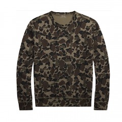 3285 R5 | POLO Ralph Lauren Camo Knit Sweatshirt