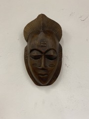 Vintage African Folk Art Mask