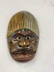 Painted Tribal African Mask