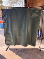 6'x6' Welding Screen With Frame