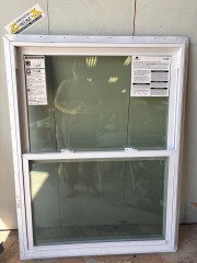 Never Installed White Vinyl Window