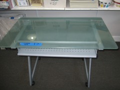 Computer Desk, On Wheels.