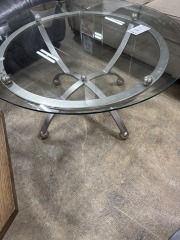 Round Glass Coffee Table