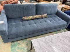 Article Sven Blue Tufted Sofa