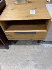 Feather 1 Drawer Nightstand