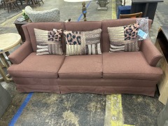 Dark Pink Sofa