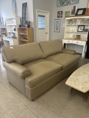 Taupe 2 Seater Couch
