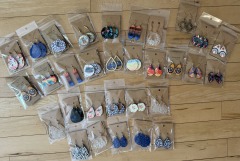 Handmade Earrings by Sisters Two-Gether