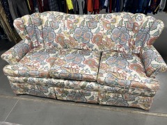 Vintage Floral Sofa