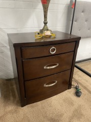 Y2K Chunk Brown Nightstands (Each)