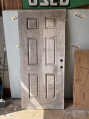Exterior 6 Panel Door 35 3\/4\