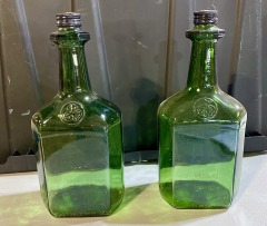Vintage Taylor Dry Sherry Wine Bottles