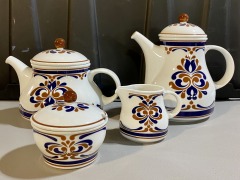 Vintage Arzberg Porcelain Tea Set