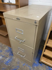All Steel Two Drawer Filing Cabinet