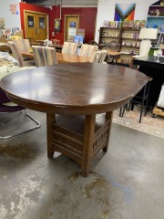 Mission Style High Top Dining Table