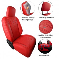 3302 BLK1 | FREESOO Front & Rear Custom Seat Covers