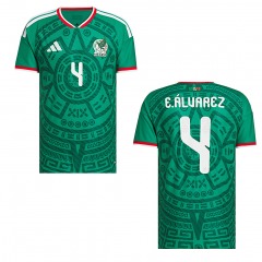 3303 P6 | ADIDAS Mexico 26 Home Alvarez Jersey