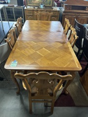 Harden Table with 6 Chairs