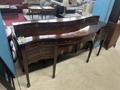 Mahogany Buffet Credenza
