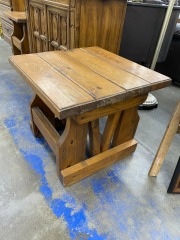 Handmade Super Duty Wood End Table (Each)
