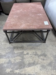 Mauve Stone top coffee table