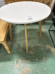 Modway Track White Dining Table