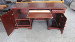 'Winners Only' Desk w\/Power Strip