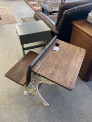 Antique School Desk