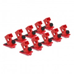 3406 C12 | TRADESAFE Circuit Breaker Lockout Device 10-Pack