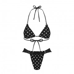 3358 R11 | PRINCESS POLLY Jenner Polka Dot Bikini