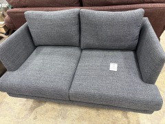 Article Burrard Dark Gray Love Seat