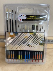 15pc COMBINATION ARTIST BRUSH (2153AB)